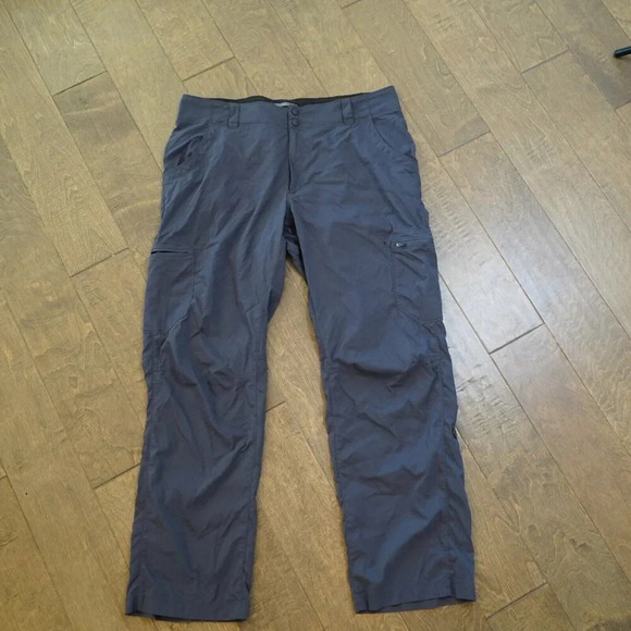 ll bean pants women size 16 itemID 280426 Gray - Picture 1 of 6